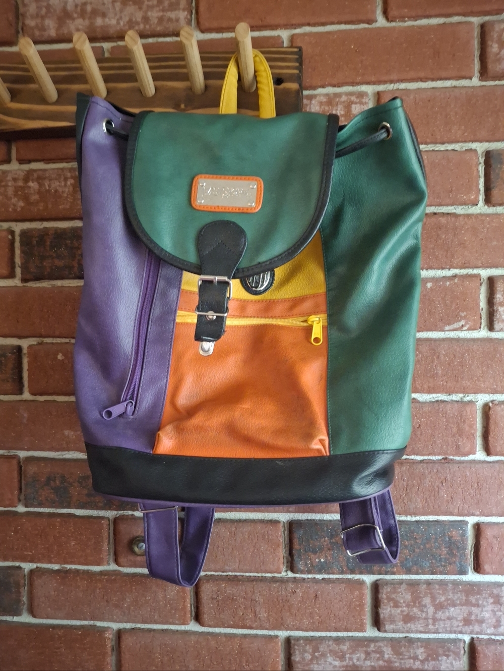 Vintage multicolored Eastsport Backpack
